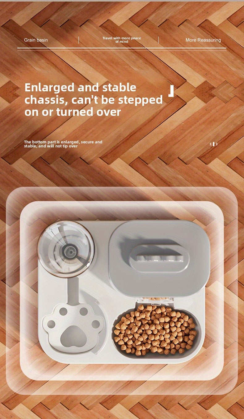 Automatischer 2-in-1 Wasser- & Futternapf für Haustiere