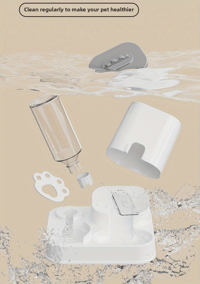 Automatischer 2-in-1 Wasser- & Futternapf für Haustiere